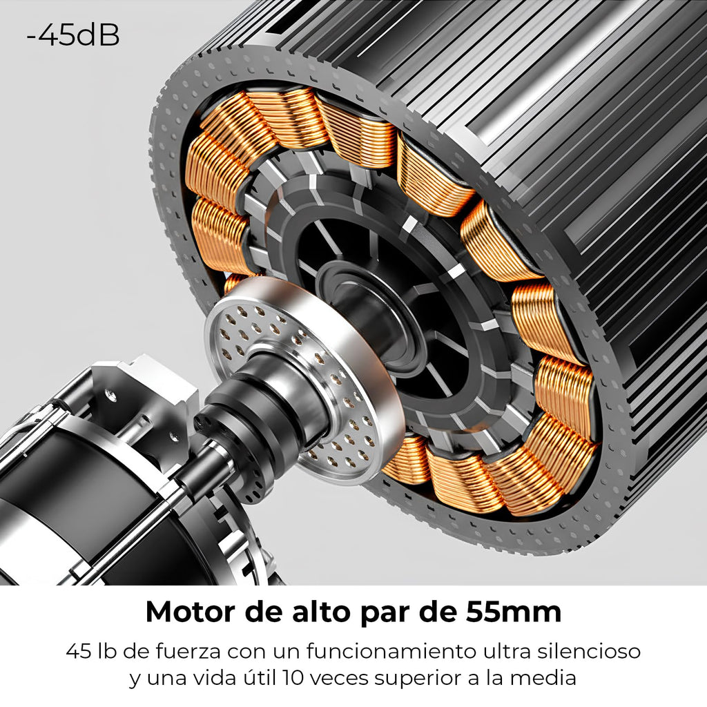 CLEOSKIN Masajeador Muscular Percusivo de Tejido Profundo - Dispositivo Corporal Turbo Relief con Chip IA para Recuperación Deportiva y Alivio de Dolor