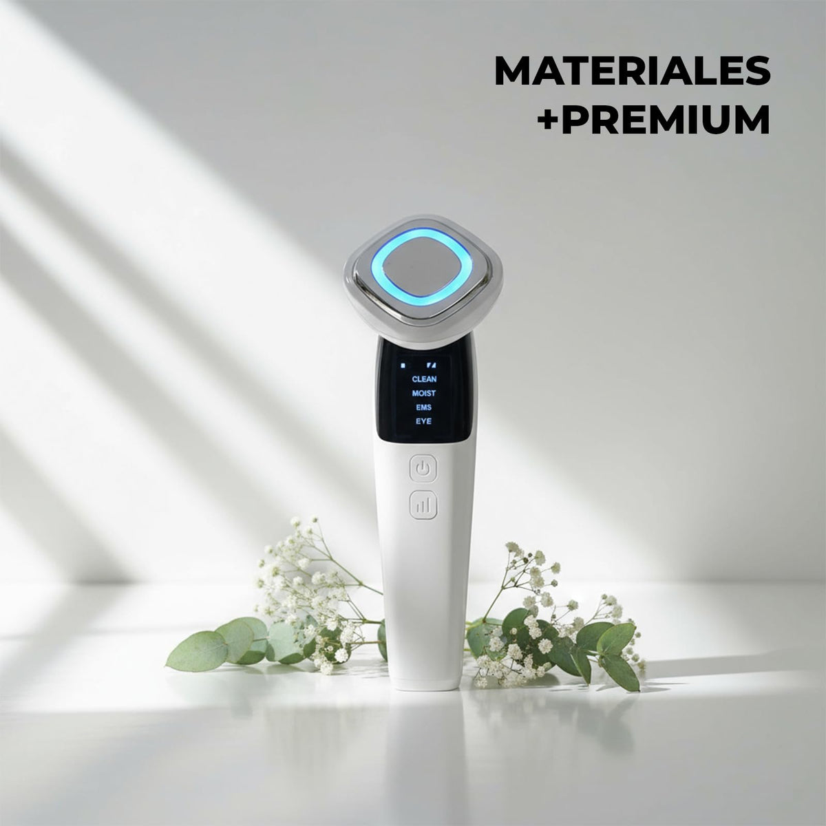 Kit Luminous Lifting CLEOSKIN, dispositivo facial LED + gel conductor 150 g