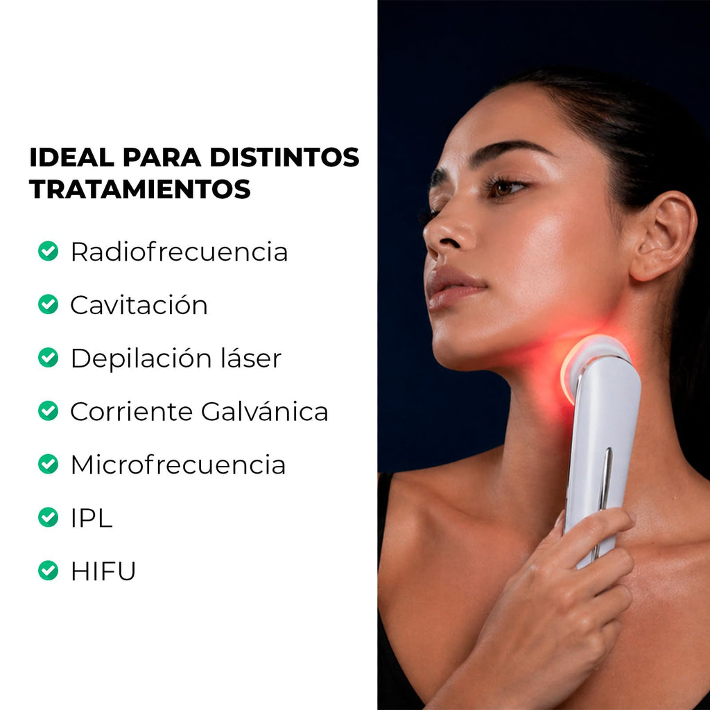 CLEOSKIN Gel Conductor para Aparatología 250ml | Hidratante Facial y Corporal | Compatible con Dispositivos de Microcorriente, Radiofrecuencia, EMS y Ultrasonido | Textura Neutra y no Pegajosa