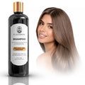 CLEOSKIN Shampoo de Romero para Crecimiento Capilar y Control de Grasa – Tratamiento con Pantenol y Infusión Natural para Fortalecer el Cabello y Aportar Brillo