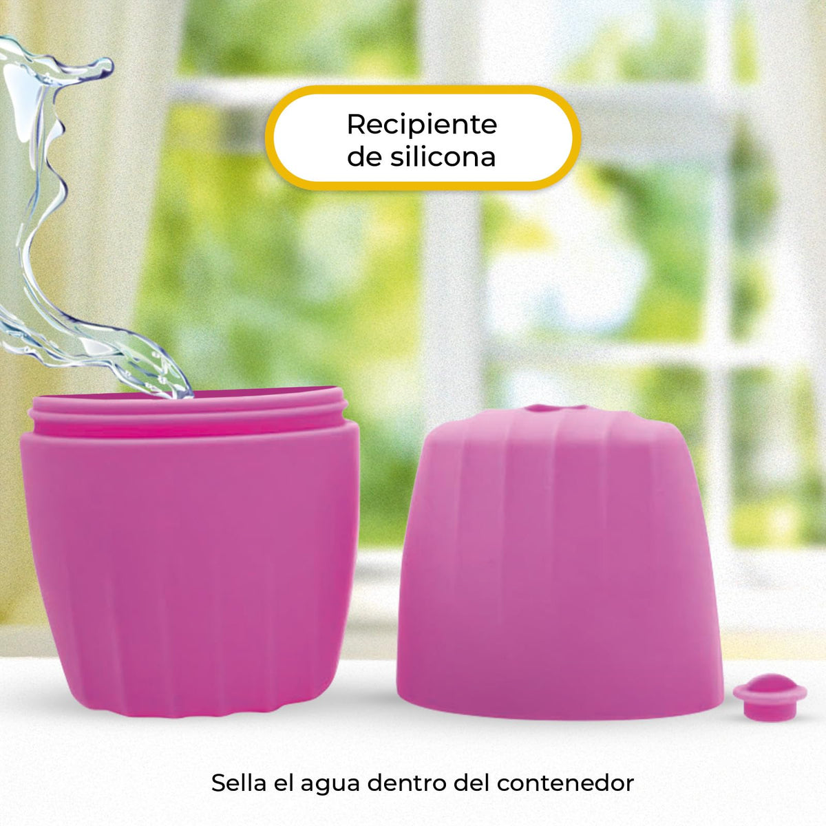 CLEOSKIN, Molde de hielo para cara, ice roller, hielo facial, molde de silicona para rostro, rodillo facial, hielo para la cara