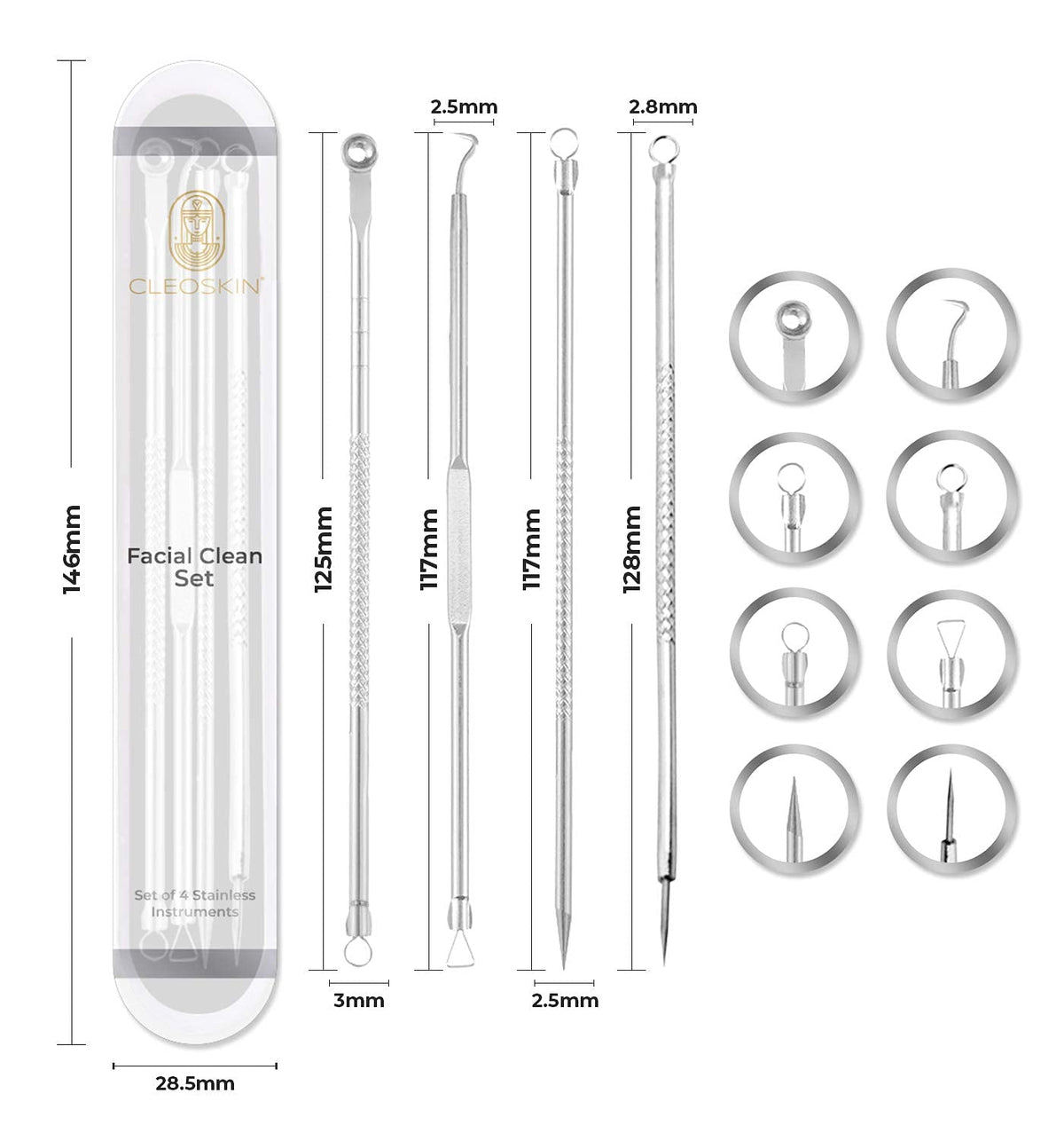CLEOSKIN Espátula Peeling ultrasónica y turbo removedor de espinillas y puntos negros, exfolia la piel. elimina el sebo facial, máquina de limpieza profunda para acné, comedones, granos. Cuidado de la piel, skincare.