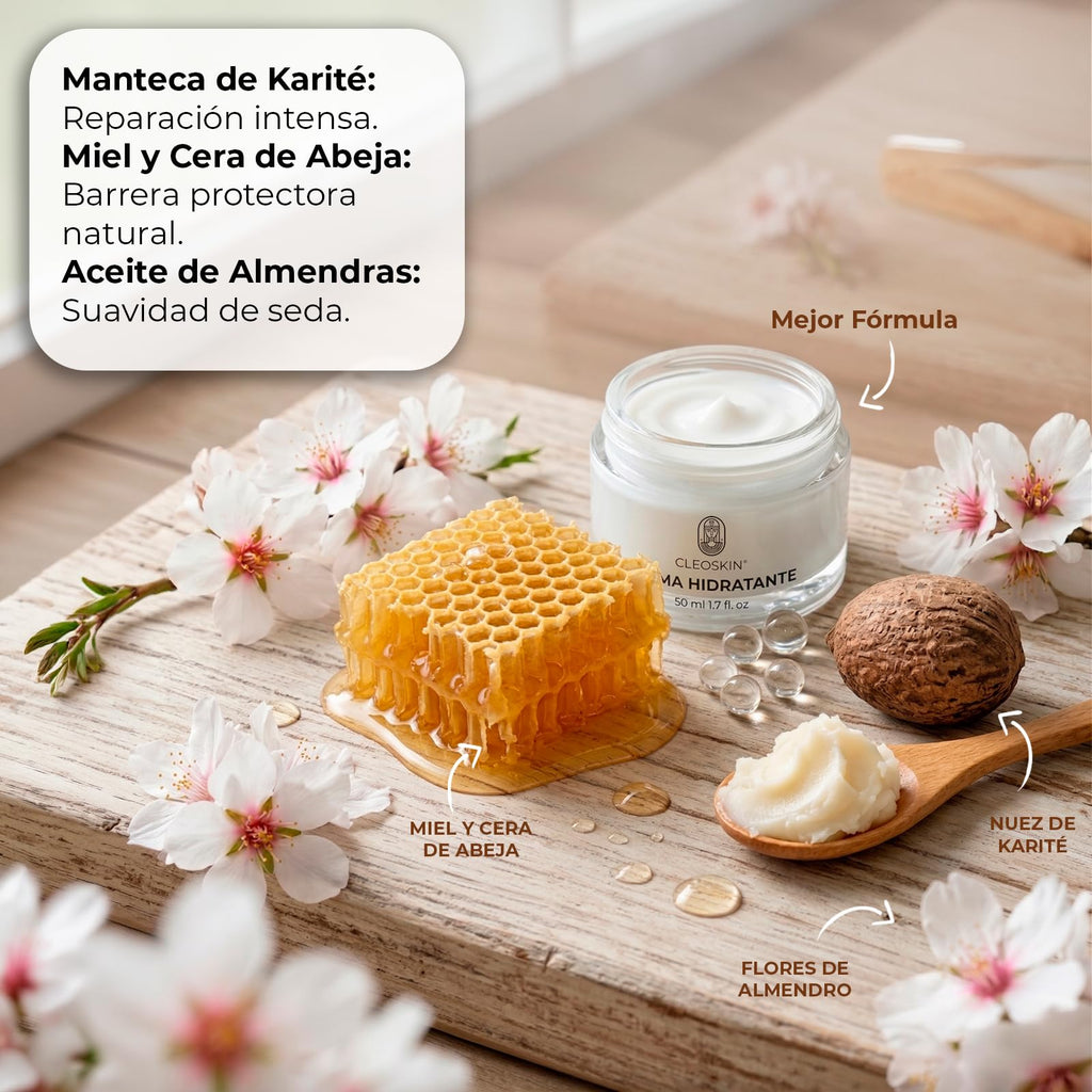 Kit Skincare Esencial CLEOSKIN, rutina facial de día y noche